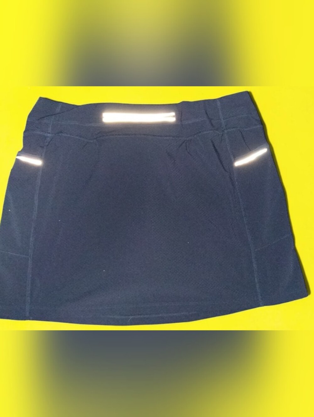 ✨ Athleta Relay Skort Dark Navy Blue Mesh Running Tennis Mesh With Pockets